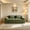 Green, variant on AUU Modular 2-Seat Boneless Loveseat Sofa, Cloud Sectional Couch with Deep Seat, Corduroy Fabric and Throw Pillows