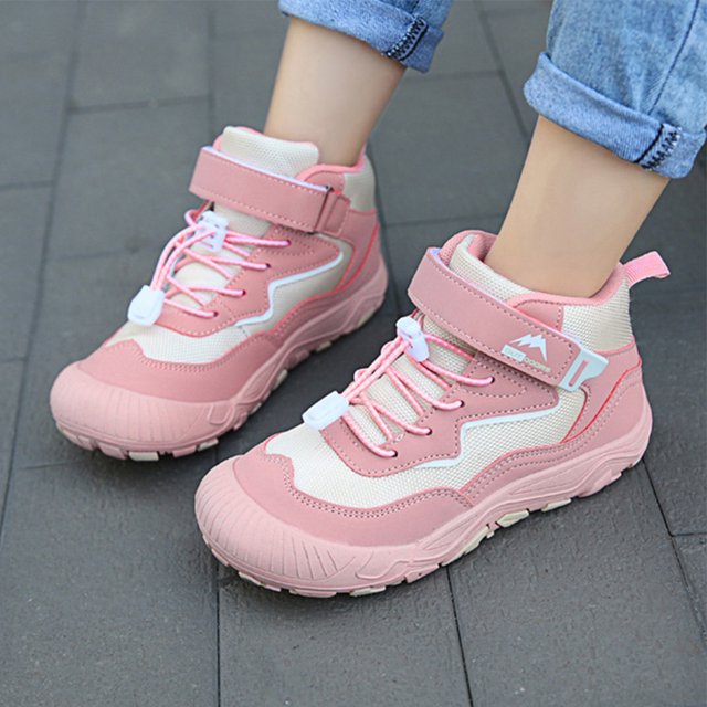Botines Botas de Nieve con Forro Cálido Niños PU Antideslizante para Niños Niñas (27) Rosa DQrwqpou Tenis De Mujer Tenis De Hombre