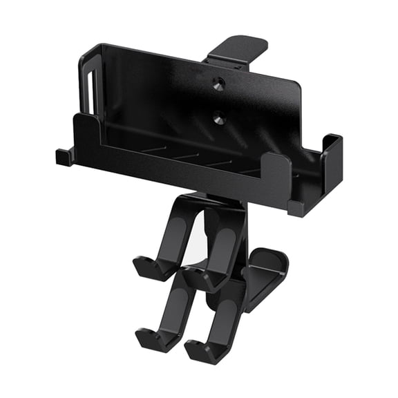 Under Desk Clamp Controller Holder Rotating Game Console Controller Headset Holder Compact Handheld Game Console Holder