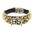 thumbnail image 6 of Spiked Studded Leather Collars for Dogs Chain, 6 of 9