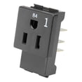 thumbnail image 4 of Global Industrial 15 Amp Circuit 1 Receptacle, 4/Pack, 4 of 5
