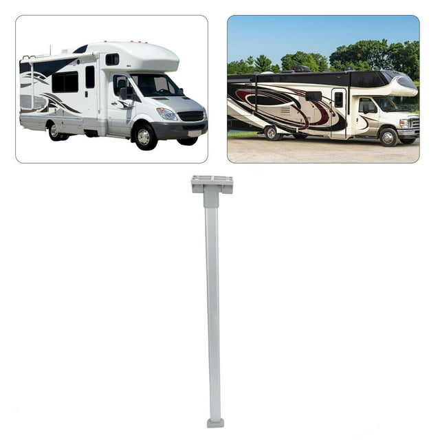 Lifting Folding Leg, Folding RV Support Table Legs Anodized Finish Aluminium Alloy Strong Support for Campers Travel Trailer