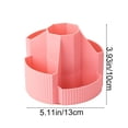 thumbnail image 3 of Virelaxpo Rotating Desk Organizer with Multiple Compartments, 360-Degree Rotating Base for Office Desk and Home, Pen Holder and Storage Container for Stationery, 3 of 8