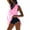 Pink, variant on Women Summer V Neck Tank Tops Loose Fitting Flowy Shirt Oversize Workout Tank Tops Sleeveless Athletic Running Shirts Gym Tee Extra Long Tank Tops for Lady Blue M