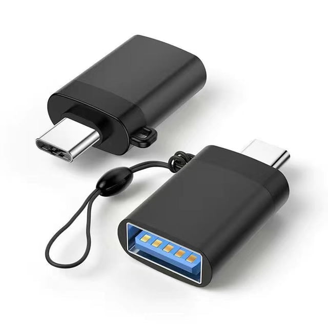 Adaptador usb hembra a macho tipo c adaptador OTG tipo C adaptador tipo C a conector USB USB 30 para conectar mouse teclado teléfono móvil U disco negro ANGGREK Otros