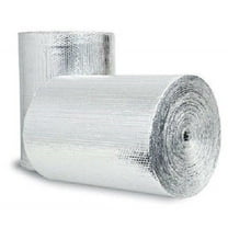 Continuous Double Foil Insulation Reflective Bubble Roll (12"x10FT)