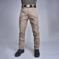 thumbnail image 1 of Qertyioot Salopettes de Mode pour Hommes Printemps Extérieur Multi-Poches, 1 of 3