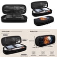 thumbnail image 5 of Uorisanigo 4 Pcs Set Fire Water Baseball School Bag Backpack with Insulated Lunch Box Pencil Pouch Bags Water Bottle Bag for Preschool Elementary Primary Girls Kids Teens, 5 of 7
