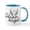 White/Blue Inside, variant on CafePress - Official Guardian Angel Mugs - 11 oz Ceramic Mug - Novelty Coffee Tea Cup