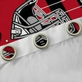 thumbnail image 4 of Erosebridal Sports Games Curtains for Living Room,American Football Blackout Curtains Set of 2(38x54),Atlanta Curtains and Drapes(38x54) For Boys Kids,Super Cozy Room Decoration, 4 of 6