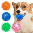 thumbnail image 7 of TPR Squeaky Dog Ball Toy, Durable Indestructible Chew Ball for Medium Large Dogs, Interactive Fetch & Tug Toy, BPA-Free, Odorless, 2.6 Inch, 7 of 7