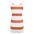 thumbnail image 3 of ICQOVD Womens Summer Striped V-Neck Striped Waist Halter Sling Dresses, 3 of 6