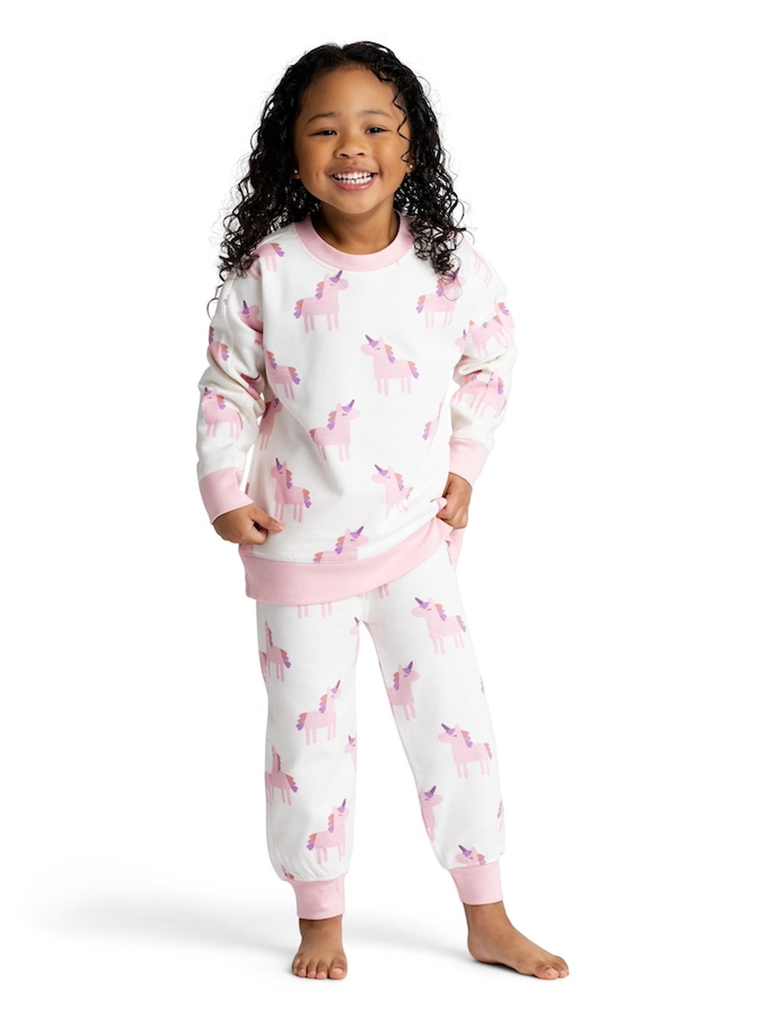 M+A by Monica + Andy, Organic Cotton Sporty Sweatsuit, Sizes 12-18M - 5T
