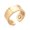 Gold, variant on Guodhu Magnet Rings for Men Women Elegant Stainless Steel Ring