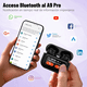 thumbnail image 5 of Smart Pantalla Audífonos Belug  Bluetooth 5.4 Anc Auriculares  negros, 5 of 5