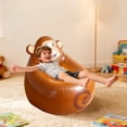 thumbnail image 2 of D Inflatable Lounger Chair Portable Air Sofa With Animal Design For Indoor Outdoor Relaxation, 2 of 7
