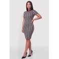 thumbnail image 2 of Women's Plus Size Printed Short Sleeve Sweater Dress, 2 of 3