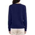 thumbnail image 7 of Resicozy Cardigan Sweaters for Women Lightweight Cozy Long Sleeve Tops Plus Size Warm Button Up Down Cardigan Navy M, 7 of 7