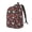 Medium, variant on Red Mushrooms Pattern Durable Canvas Backpack for Men & Women – Stylish & Lightweight – Adjustable Straps, Multiple Pockets – Fits 15-17 Inch LaptopsSmall
