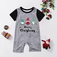 thumbnail image 2 of Odeerbi Christmas Pajamas for Family Plaid Holiday Short Sleeve Family Christmas Pajamas Matching Sets Infant Fashion Plaid Print Tops Pants Sleepwear Xmas Family Matching PJs Set Green, 2 of 4