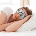 thumbnail image 6 of Disketp Black Footprints Print Sleep Mask-Eye Mask for Sleeping,Comfortable & Super Soft Eye Mask with Adjustable Strap,Travel Eye Mask, 6 of 7