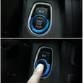 thumbnail image 5 of Anodized Blue Aluminum Keyless Engine Push Start Button Decoration Ring Trim For BMW 2 3 4 Series X1 (F22 F30 F32 F34 F48), 5 of 9