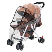 Stroller Rain Cover Universal with Window,Baby Travel Weather Shield, Windproof Waterproof, Protect from Dust Snow