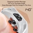 thumbnail image 3 of Electric Wireless Abdominal Massager, with 3 Massage Modes, Stone Tummy Kneading Instrument Flat, for Abdomen, Legs, Hip and Back, 3 of 7