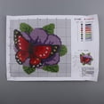 thumbnail image 4 of De De Cierre De Flor De Mariposa Para Bricoje Funda De Almohada Sofá Cojín Sunnimix Flower Latch Hook Kits, 4 of 8