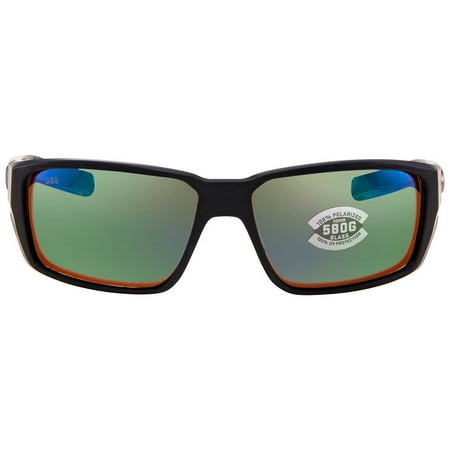UPC 097963887434 product image for Costa Del Mar FANTAIL PRO Green Mirror Polarized Glass Men s Sunglasses 6S9079 9 | upcitemdb.com