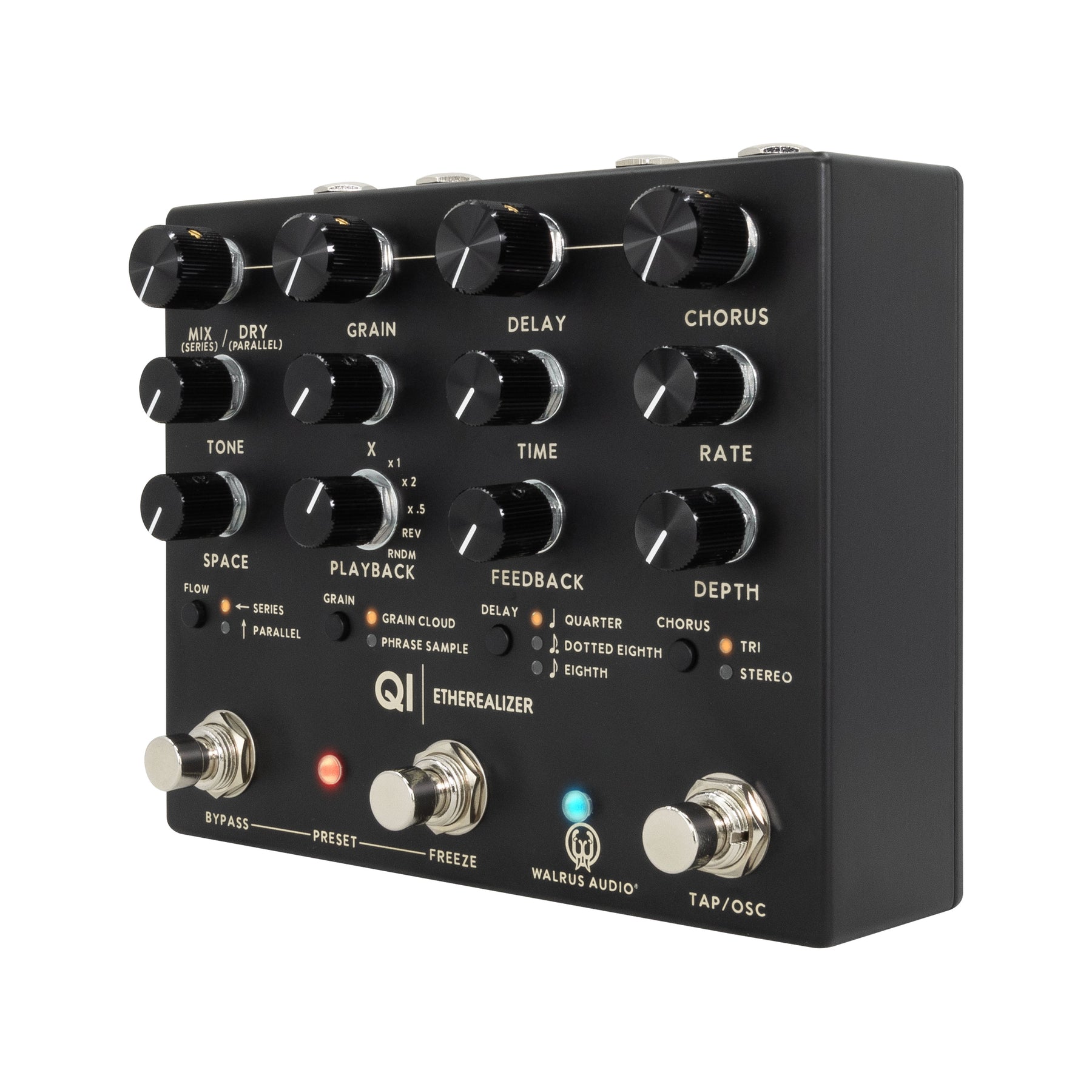 Walrus Audio Qi Etherealizer Multi-Effects Pedal - Black