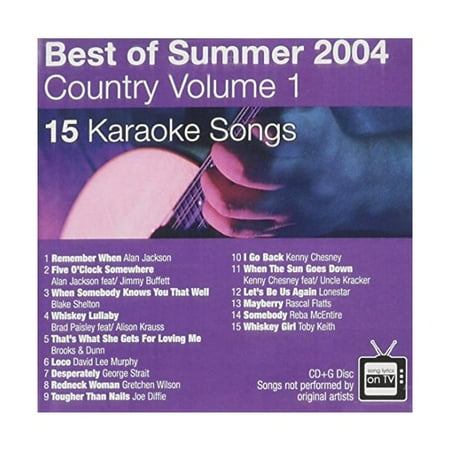 Karaoke Funpack: Summer 2004 - Country, Vol. 1