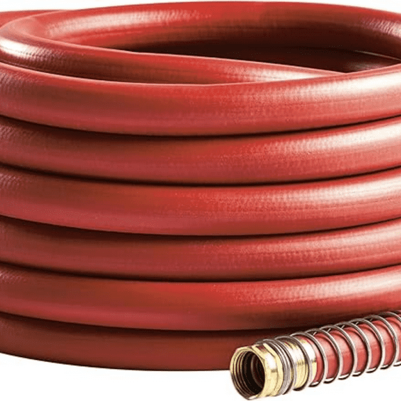 Commercial 3/4" x 75' Heavy Duty Water Hose, Durable and Kink Resistant 75 ft Garden Hose