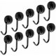 thumbnail image 1 of Ganchos magnéticos, colgadores magnéticos giratorios de neodimio BASE SUPER SHART FUERTE RESPONSIVA Resistente a los arañazos para refrigerador, crucero, microondas, baño u otro lugar para colgar, 1 of 5