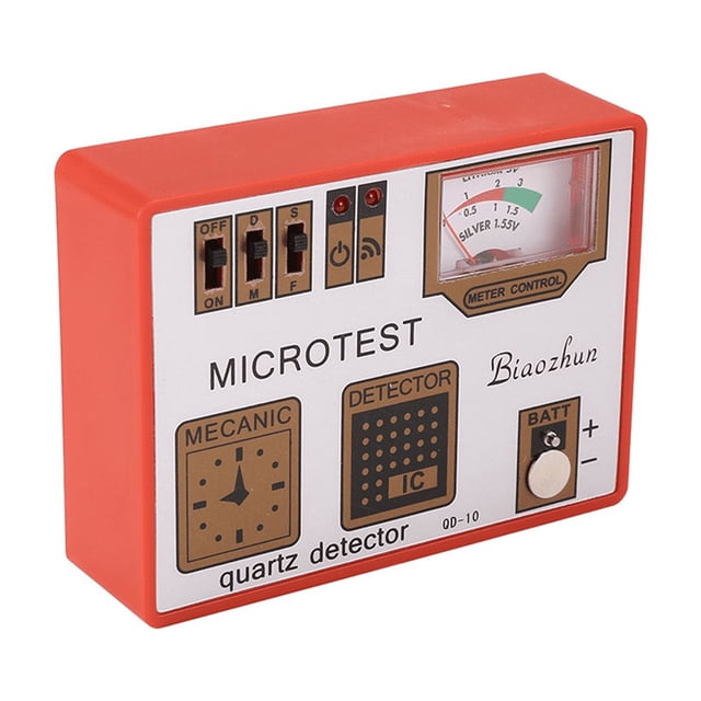 AMERTEER Demagnetization/Battery Measure/Pulse/Quartz Tester Machine Watch Tool for Detecting Battery Capacity