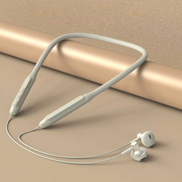 Auriculares Bluetooth, Auriculares deportivos Bluetooth de cuello Auriculares inalámbricos Bluetooth de cuello con batería de alta duración Auriculares deportivos Bluetooth