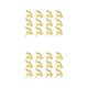 thumbnail image 4 of Ounissouiy Servilletas de San Valentín Elk Deer Design Holders Broches Servilleteros Decoraciones de para diario Fiesta navideña Type2 NO2, 4 of 6