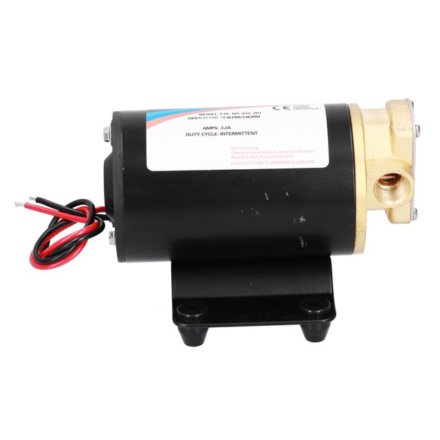 Electric , Micro Diesel Pumps 12.0L/min DC Gear 3 Meter Lift for Extracting Diesel/kerosene F70-101-012-20124V