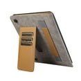 thumbnail image 3 of ELEHOLD Flip Leather Case for Samsung Tab S6 Lite 10.4" (2019) Premium Leather with Card Holders Magnetic Closure Non-Slip Wristband Kickstand Function Shockproof Protective Case, brown, 3 of 6
