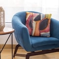 thumbnail image 6 of Plutus Brands Multi-Color Plutus Modern Art Graphic Print Luxury Throw Pillow 26 in x 26in, Double Sided 26" x 26", 6 of 9