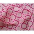 thumbnail image 4 of oneOone Silk Tabby Fabric Quatrefoil Block Fabric Prints By Yard 42 Inch Wide, 4 of 4