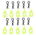 thumbnail image 2 of 10Pcs Lightweight Sturdy Durable RC Body Clips For Axial 1/24 SCX24 AXI206000 RC Car, Advanced Iron And Plastic Material, And Unique Handle Design, 2 of 8