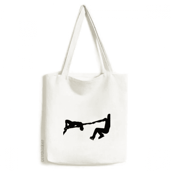 Sports Skating Physical Education Player Tote Canvas Bag Shopping Satchel Casual Handbag