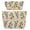 Khaki, variant on Soda Candy 2 PCS Makeup Bag Large Cosmetic Bag with Small Makeup Pouch, Daisy Embroidery Craft Travel Toiletry Bag for Women