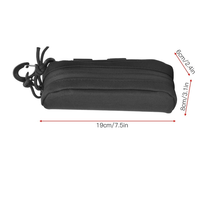 Bolsa de Almacenamiento de Gafas de Protección 7.5 x 3.1 x 2.4 Pulgadas de Vasos, Bacina de Gafas de Gafas Portátiles, Para Conducir para Acampar Salvajes