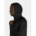 thumbnail image 4 of George Men’s & Big Men's Hooded Long Sleeve Sun Shirt with UPF50+, Sizes S-3XL, 4 of 5