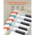 thumbnail image 2 of VEVOR Foldable Pilates Reformer Pilates Machine Home Gym Equipment with Resistance, 2 of 9