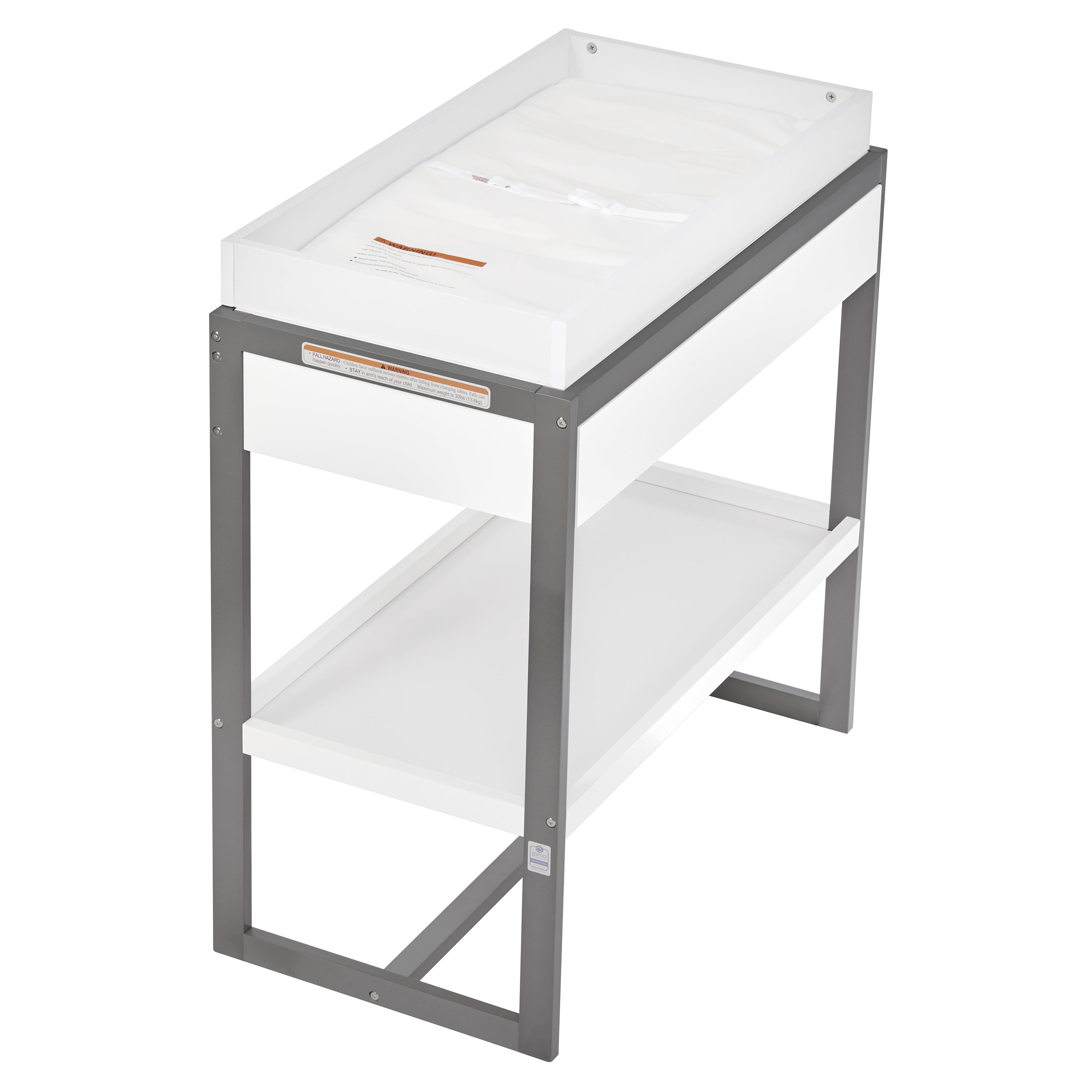 Dream On Me Nursery Essentials Bundle of Dream On Me Synergy 5 in 1 Convertible Crib, Dream On Me Arlo Changing-Table, with a Dream On Me Honeycomb Orthopedic Firm Fiber Standard Crib Mattress