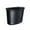 Black,Free Size, variant on BCZHQQ Small Metal Oval Trash Can for Car,Decorative Wastebasket,Garbage Trashcan DustBin for Bathroom,Bedroom,Bedroom,Kitchen,Office,Waste,Refuse,Recycling,Matte Black,Summer Saving Clearance