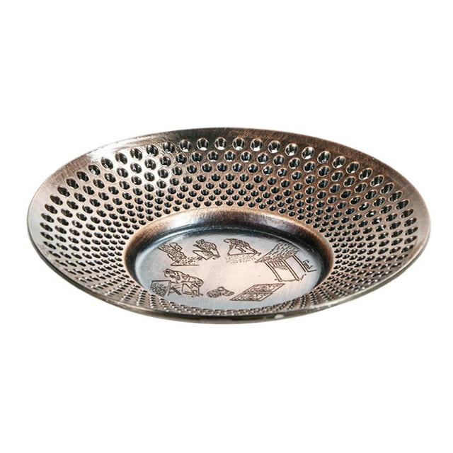 Mini Manteles de Rodonda Perfecl Vintage de deslizante para Protege de Superficie de de Arañazos y Abolduras Color Bronce rojo